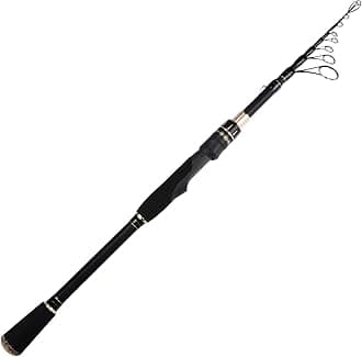 KastKing Blackhawk II Telescopic Fishing Rods, Graphite Rod Blanks, Durable Glass Tip, Floating Guides, 1pc Performance, EVA Handle