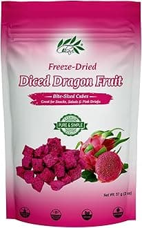 Freeze-Dried Diced Dragon Fruit