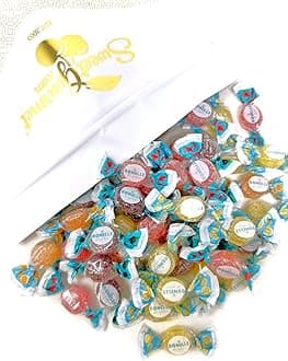 Sugar-Free Italian Assorted Fruit Jellies | Individually Wrapped | 3 Pounds