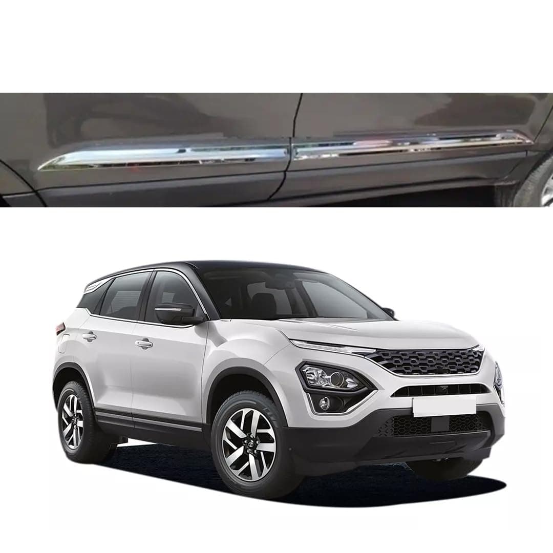 Car Door Body Side Beading/Molding/Cladding for Tata Harrier Set of 04