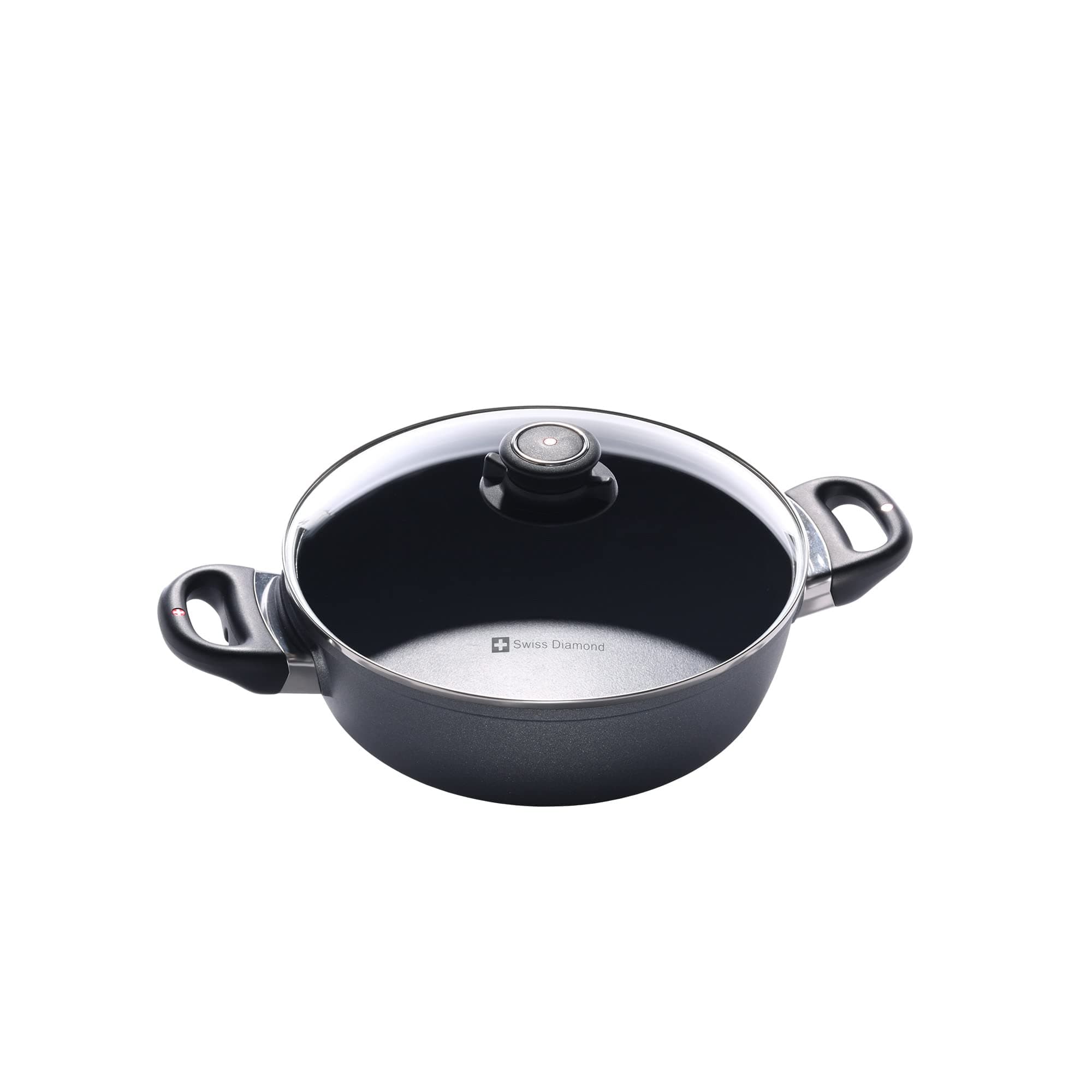- Swiss Diamond Nonstick Casserole - 3.2 qt (9.5")