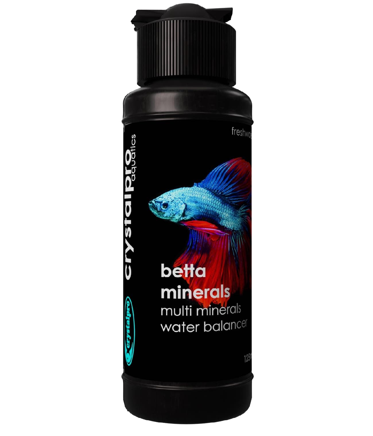 Betta Minerals for Betta Fish Health - Reduces Stress - Boosts Protective Coat - Aquarium Mineralizer (4.2 Oz (125ml))