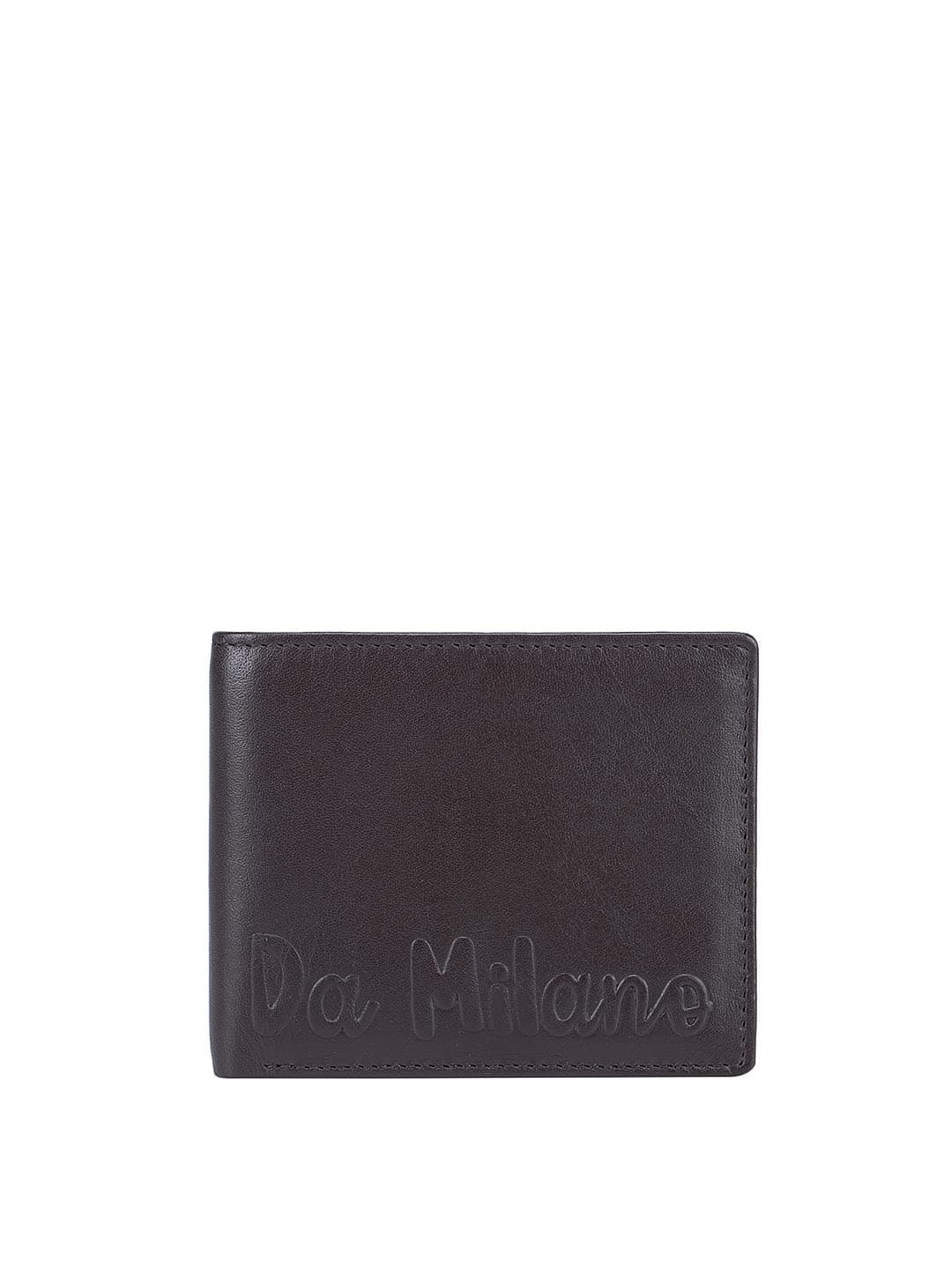 Da MilanoBrown Leather Men's Wallet(MW-10197)