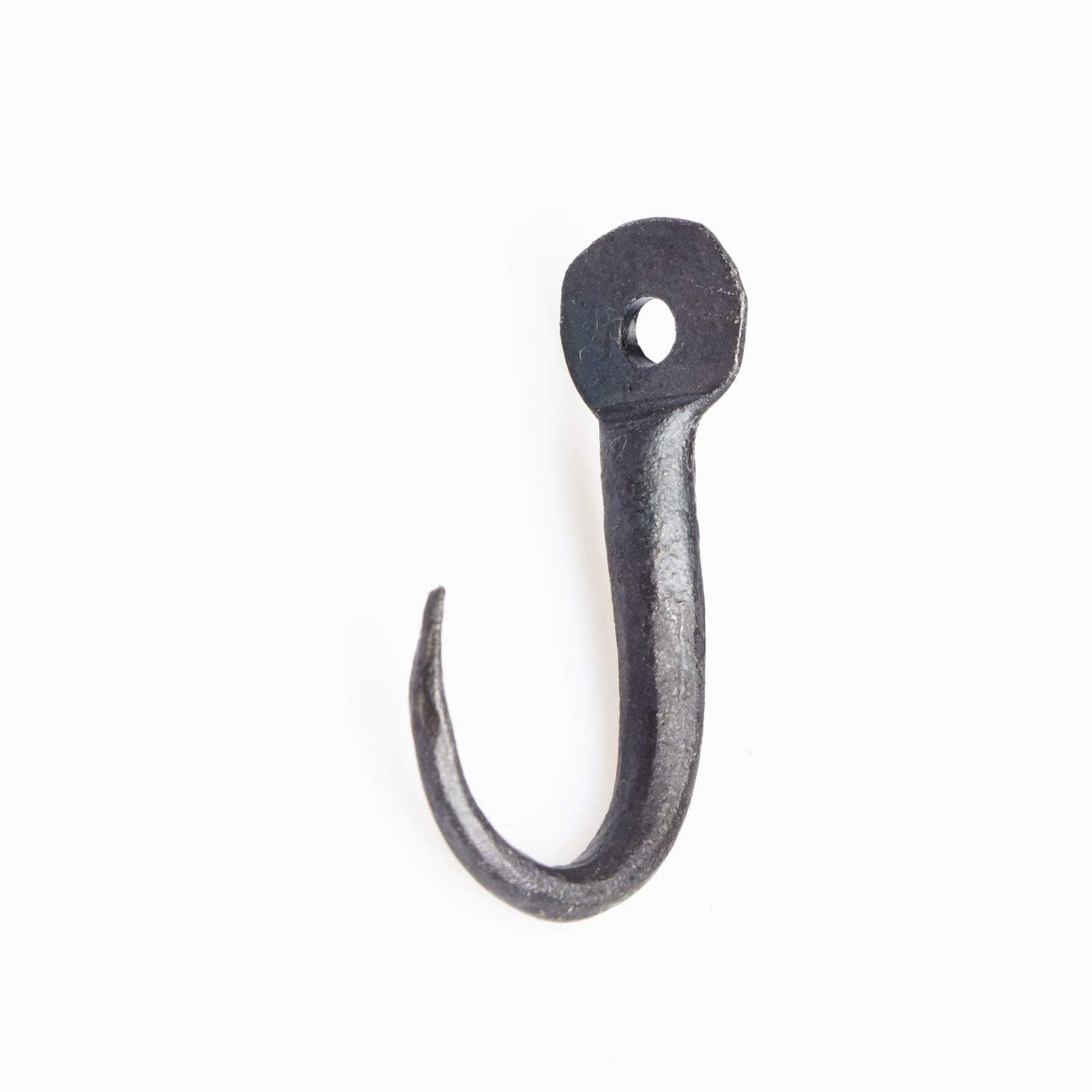 Black Wrought Iron Butcher's Meat and Game Hooks (Tiny Meat Hook)