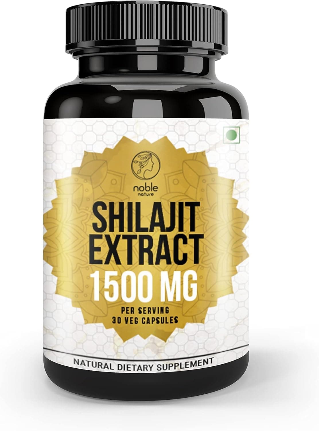 Pure Himalayan Shilajit Extract Capsules with Ginseng and Maca | Strength, Stamina and Power | 1500mg Concentrated Extract Formula Supplement for Men |