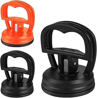 Flintronic Heavy Duty Suction Cup, 1pc Large and 2pcs Mini Suction Cup, Car Dent Puller, Suction Cups, Heavy Duty Dent Removal Kit, Vacuum Suction Cups for Screen, Fridge and Tile Sucker Lifters Car