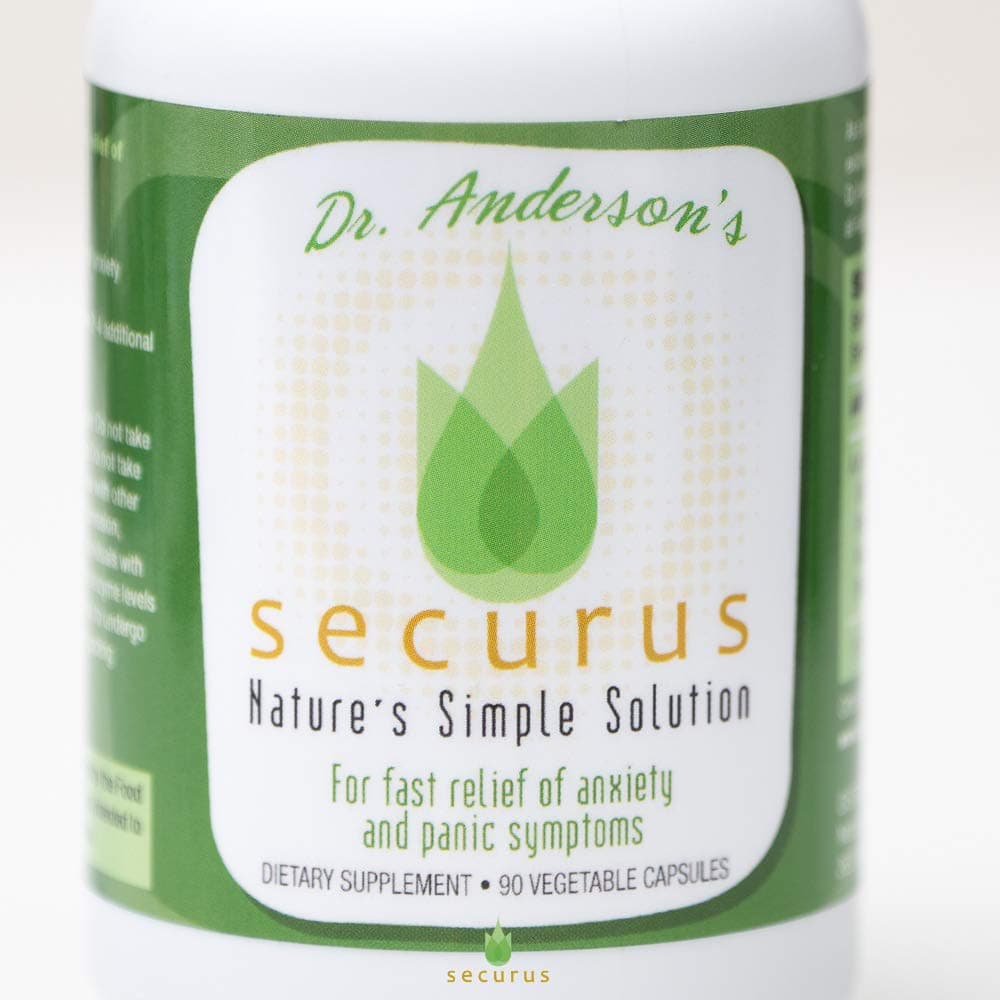 Natures Elixir Securus Anxiety and Panic Relief - 90 Veggie Capsules