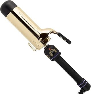 HOT TOOLS (2018 MODEL) Pro Artist 24K Gold Jumbo Curling Iron | Long Lasting, Defined Curls (2 in)