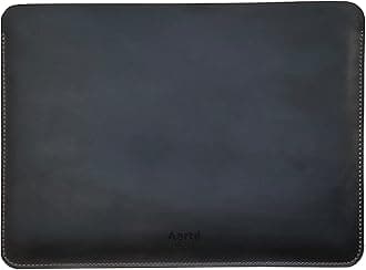 Vintage Genuine Leather Sleeve case 13-inch MacBook Air M1 M2 m3 m4 A2337 A2179 A1932 (2018-2026) MacBook Pro M1 m2 m3 m4 (2016-2026) (Horizontal, Chocolate)