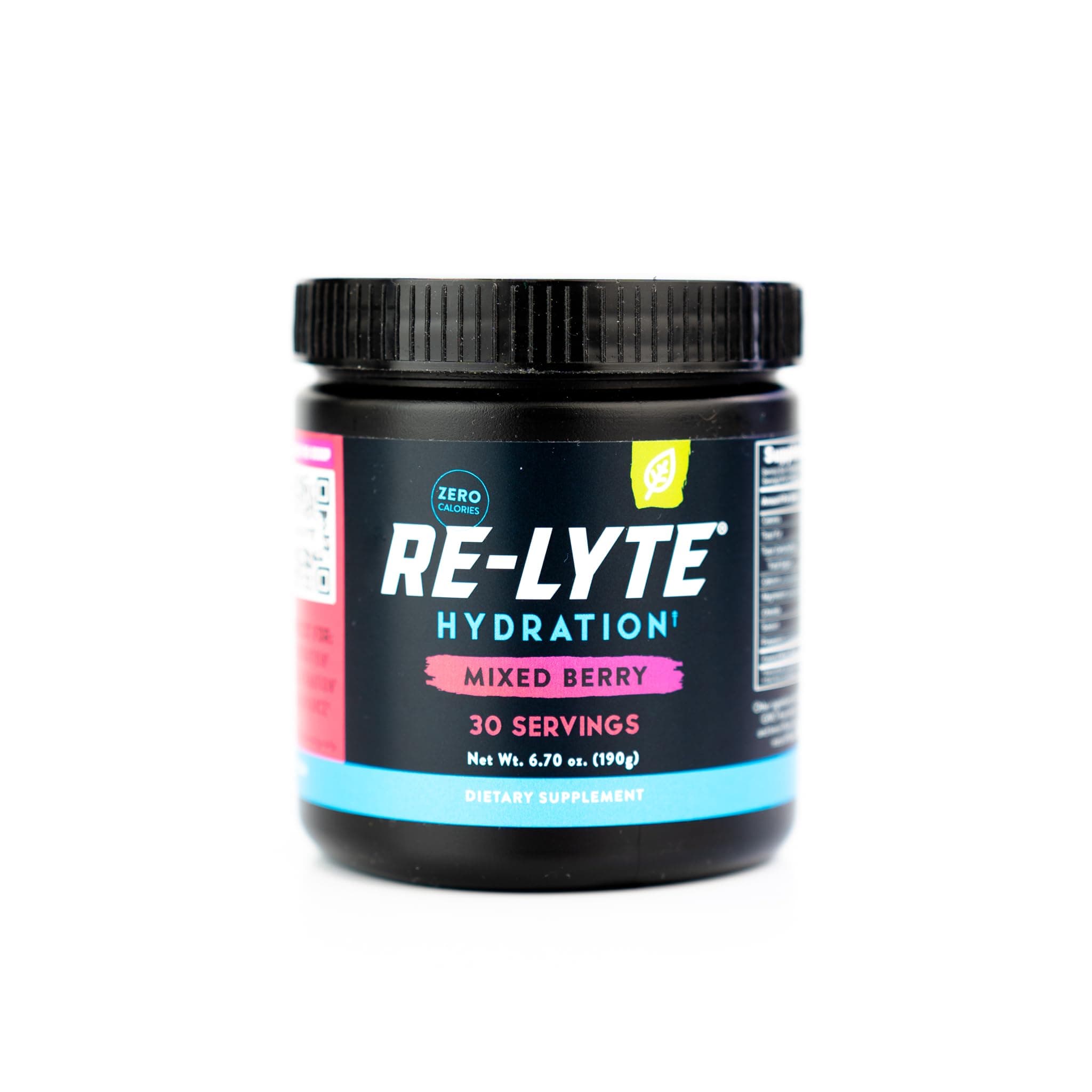 Re-Lyte Electrolyte Drink Mix, Mixed Berry, 30 serving SMALL 6.88oz jar