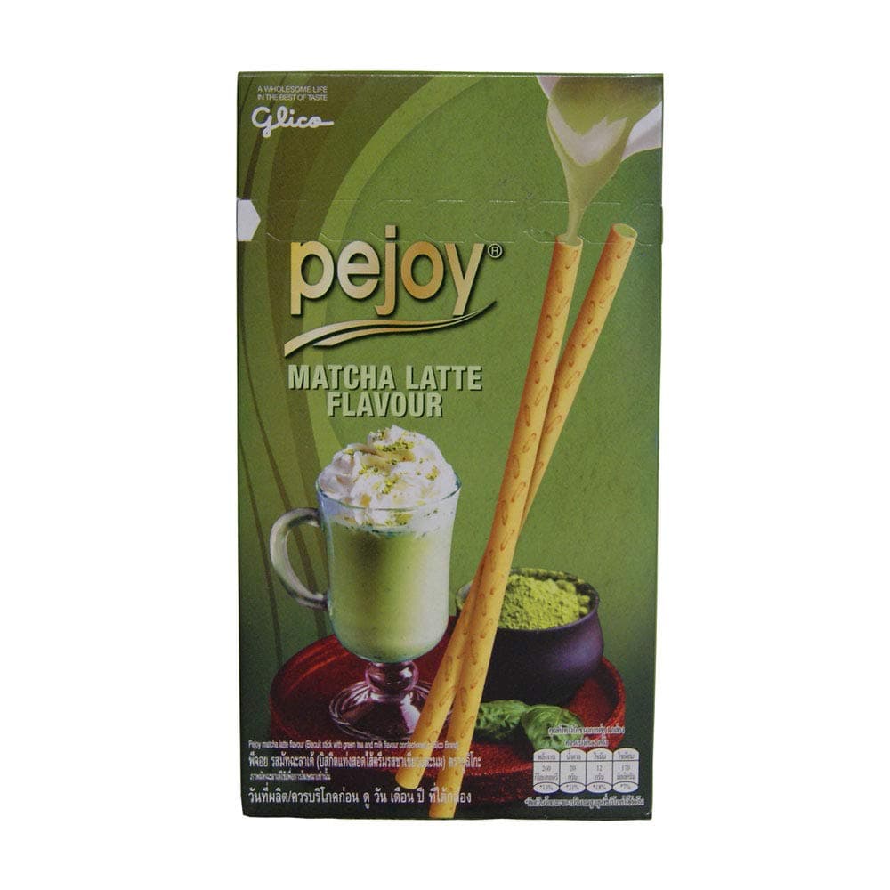 Glico Pejoy Matcha Latte Flavour - 10 x 54g