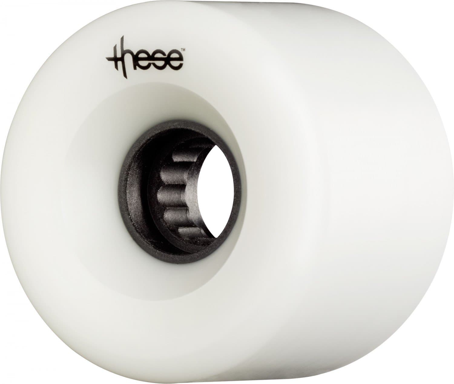 These 66mm 80a ATF All Terrain Formula Centerset 327 Longboard Wheels White