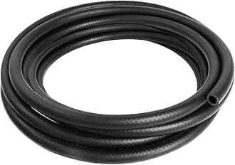 5/16 Inch (8mm) ID Fuel Line Hose, 25 FT 317PSI Push Lock NBR Rubber Hose for Automotive