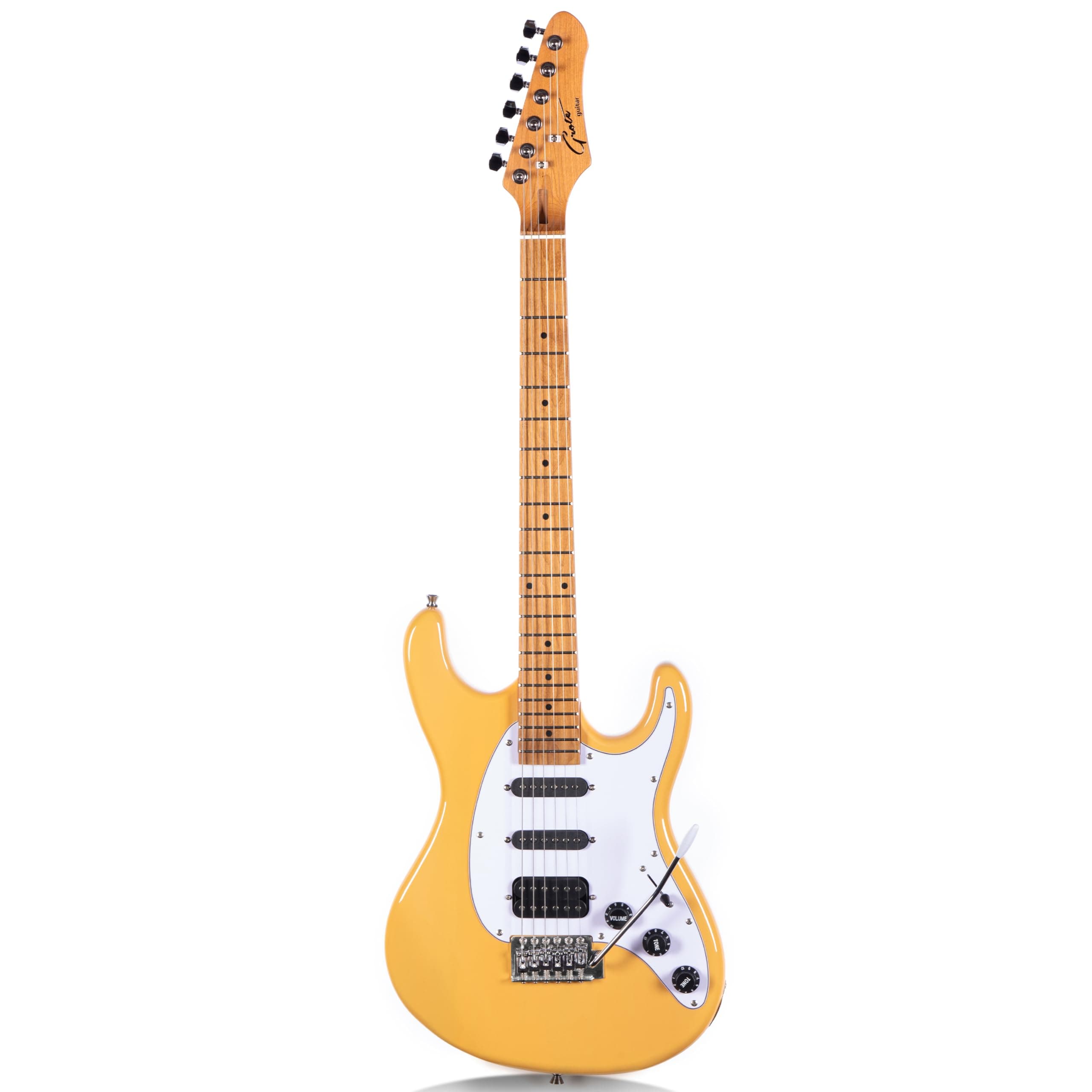 Electric Solid Body Guitar Modern-GST For Beginners (Vintage blonde)