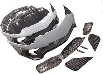 Unpainted FRP Front Rear Bumper Car Body Kit Compatible for Lamborghini Aventador LP700 LP720 Change to LP750SV 2011 2012 2013 2014 2015 (Color : Rear Bumper)