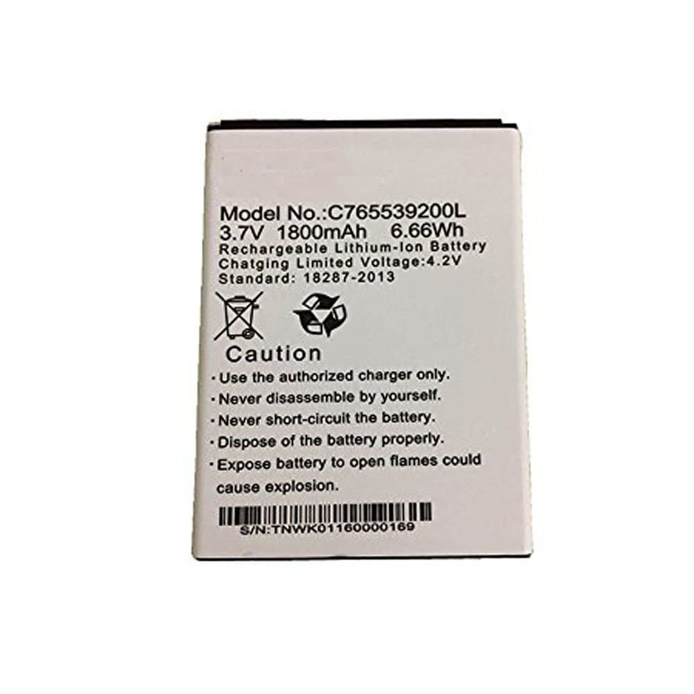 UoUo New Replacement Battery C765539200L For BLU Studio X8 HD S530 1800mAh 3.7V