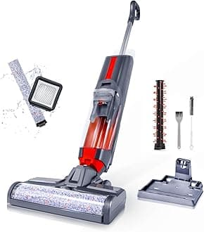 ATVEL F16 Cordless Vacuum Cleaner for Home Use | Wet & Dry Vacuum with HEPA Filter | Lightweight, Rechargeable, Ideal for Hard Floors and Carpets
