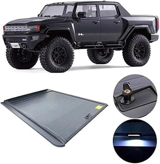 Aluminum Retractable Tonneau Cover Compatible For GMC Hummer EV 2022 2023 2024 2025 Bed Cover with Lock, Durable Truck Back Cover Accessories(Key lock)
