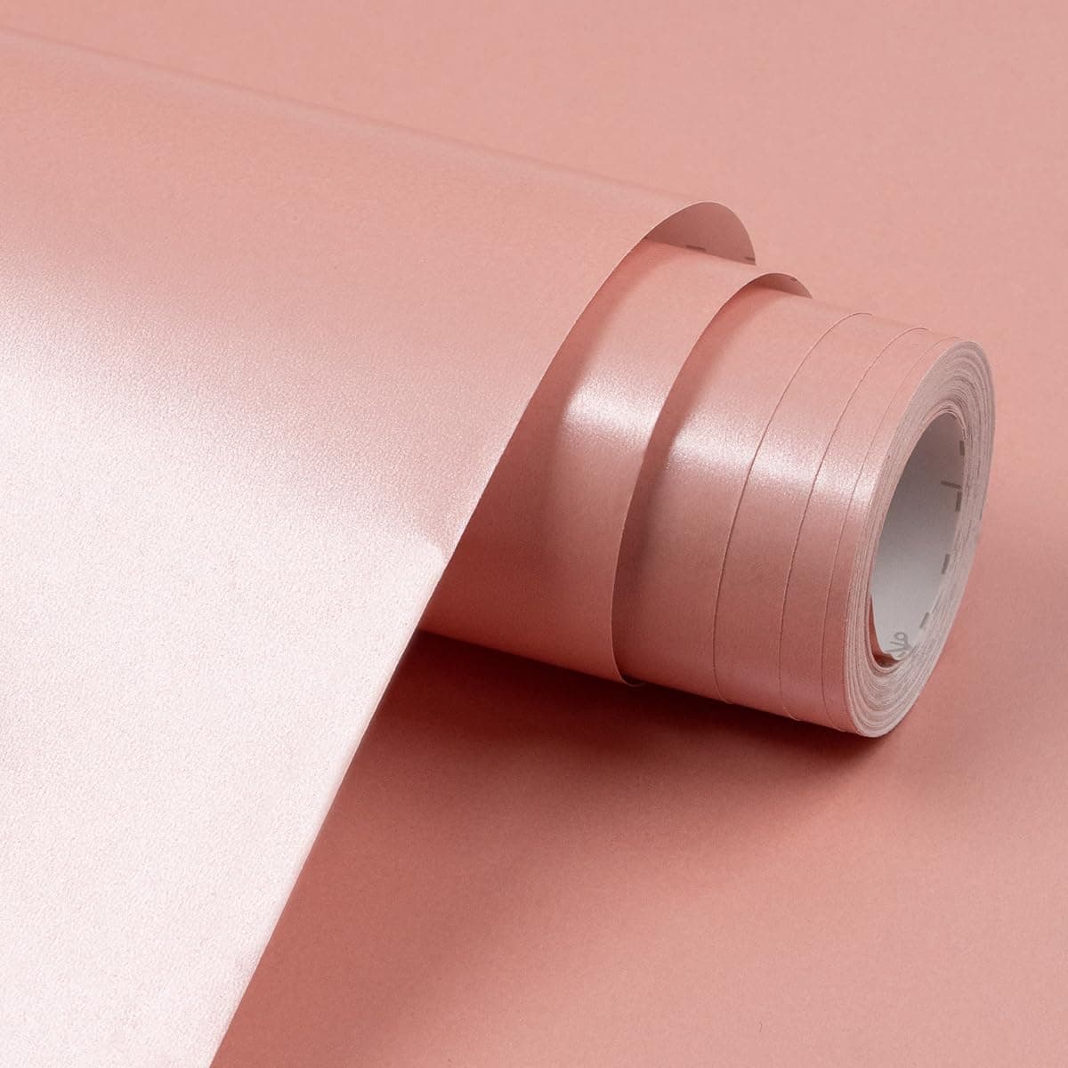 Pink Matte Gift Wrapping Paper Roll, 43cm X 12m Solid Color Pearly - Lustre Paper for Wedding, Baby Shower, Birthday, Party, Festival Gift Decorations