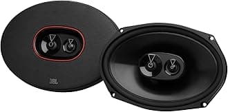 JBL Club 964M - 6"x9" (152mm x 230mm) Three-Way Car Speaker, 85W RMS, 255W Peak, Sensitivity (@ 2.83V): 93dB, Frequency Response: 50Hz – 20kHz, Nominal Impedance: 3.0 ohms (Renewed)
