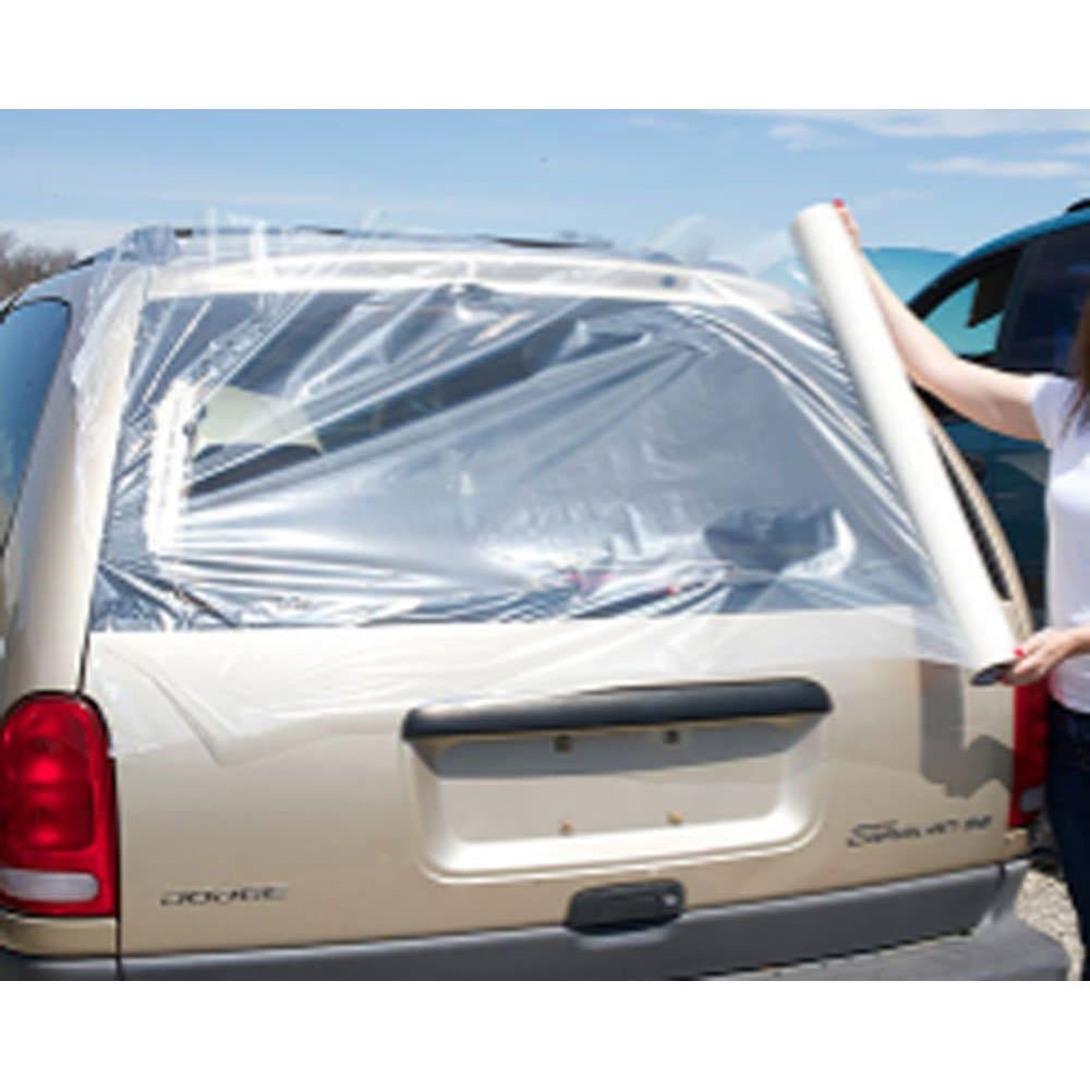 Wreck Wrap Self Adhering Collision Film - 4 mil. Clear