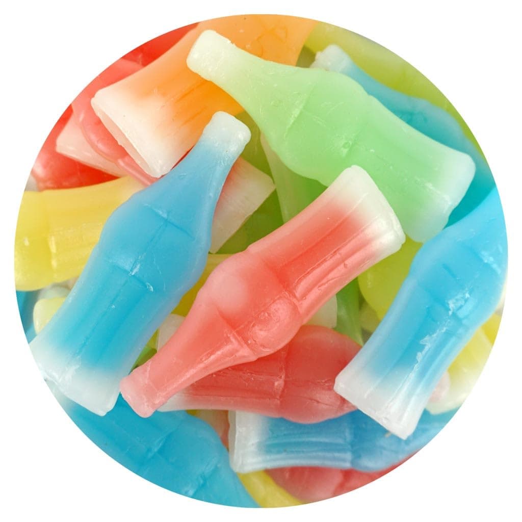Nik-L-Nips Wax Bottle Candy, 4lb Bulk Bag, Wax Bottle Filled With Juice, Nostalgic Candy