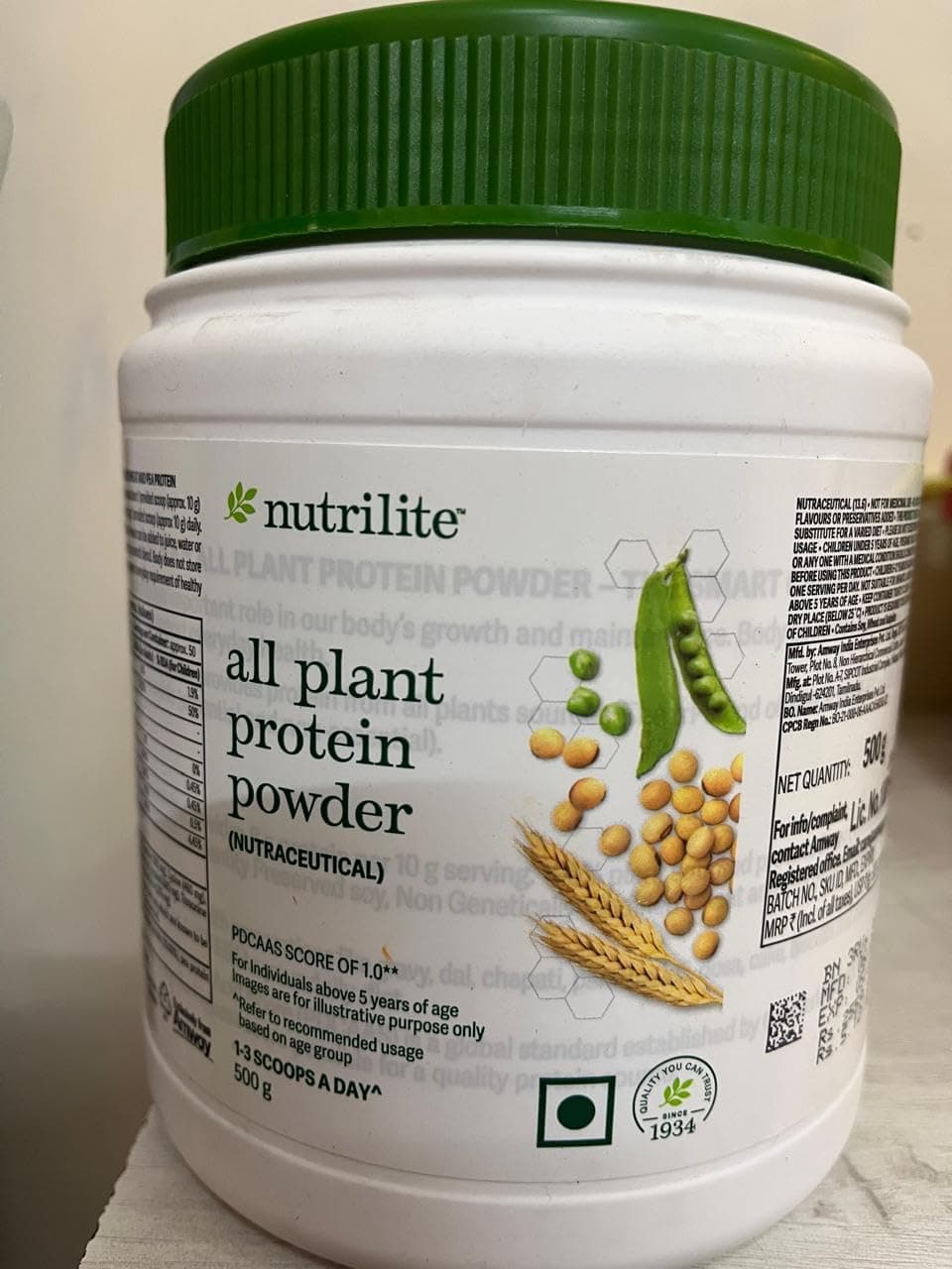 Nutrilite All Plant Protein Powder - 500G