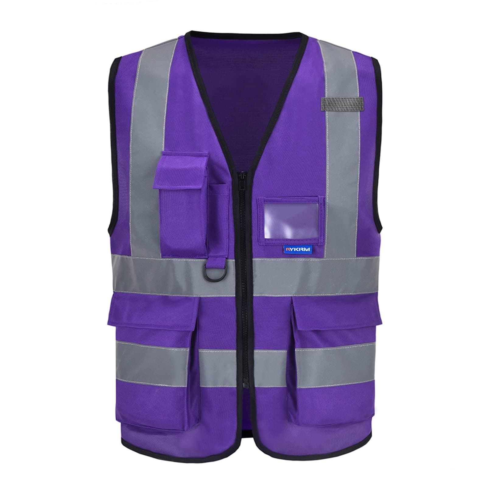 21 colour high viz Class 2 hi vis Zipper Front High Visibility vest Hi Vis Executive Vest Waistcoat with Phone & ID Pockets