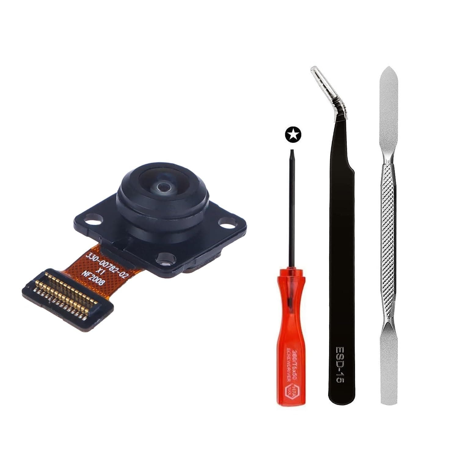 Replacement Positioning Camera Sensor for Oculus Quest 2/ Quest Pro Controller VR Headset, VR Accessories Repair Parts Including Screwdriver, Tweezers & Pry Tools
