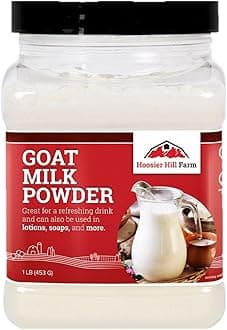 Hoosier Hill Farm Goat Milk Powder, 1LB (Pack of 1)