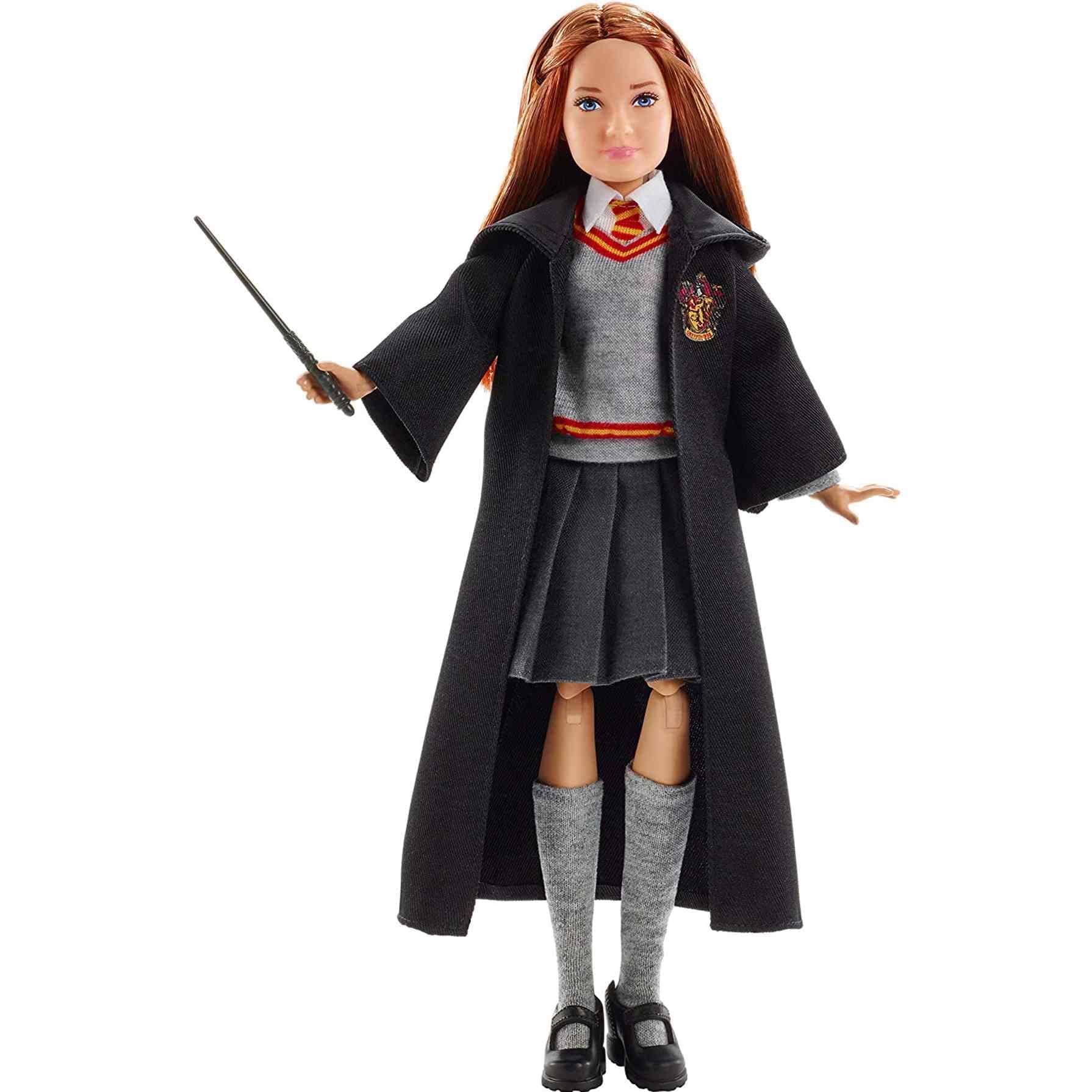 Harry Potter Doll with Hogwarts Uniform/Robe and Wand