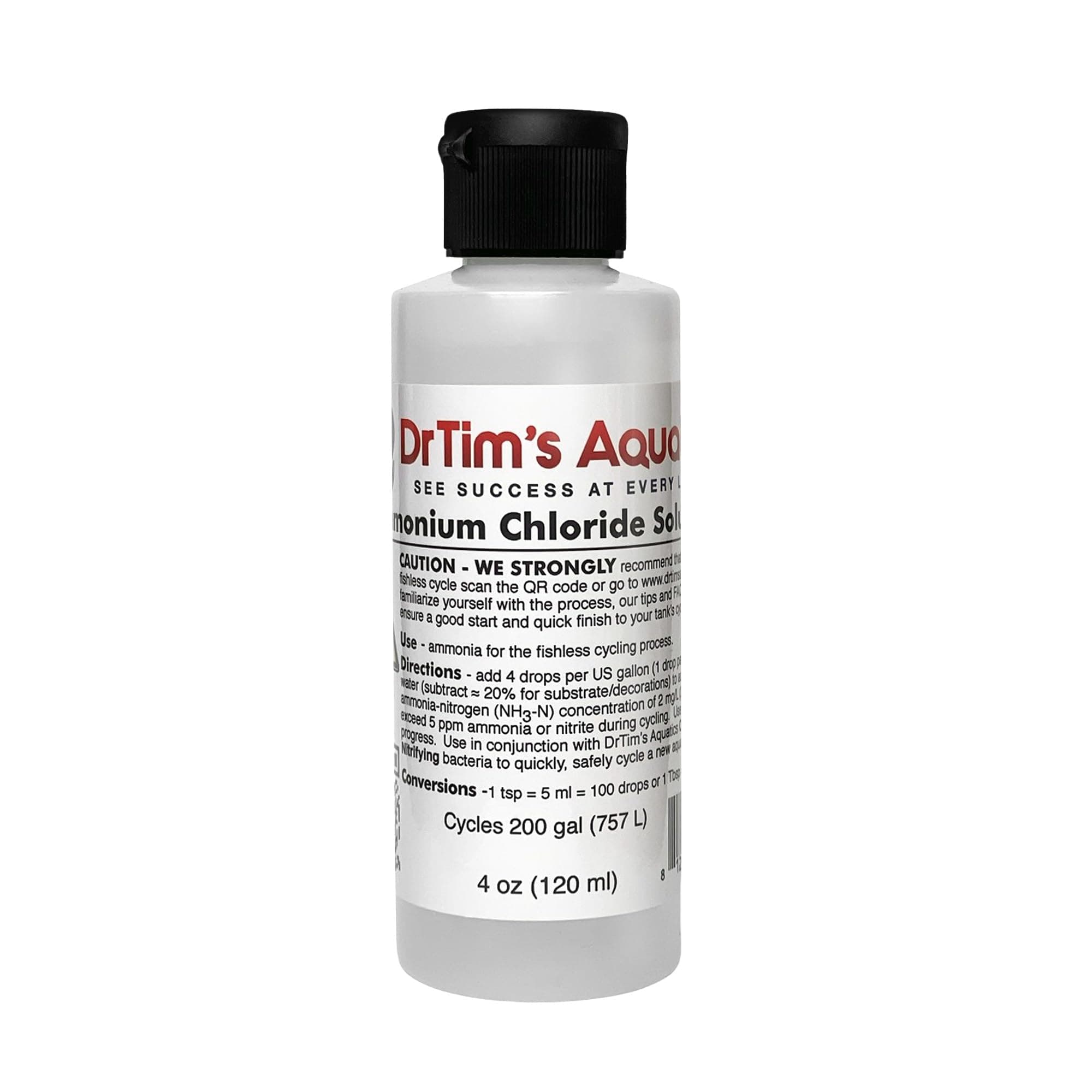 Dr Tims Ammonium Chloride Cycle New Aquariums 120ml