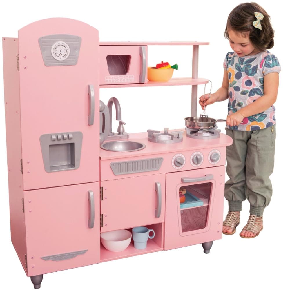 KidKraft Pink Vintage Toy Kitchen