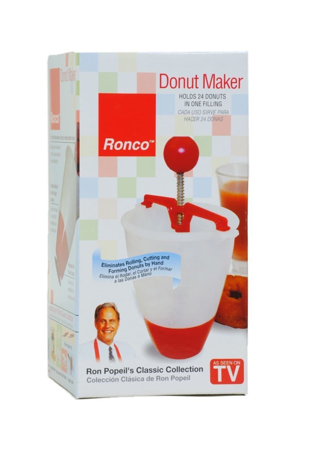 Ronco TF7004 Classic Collection Donut Maker, Dispense Biscuits, Crepes, Pancakes
