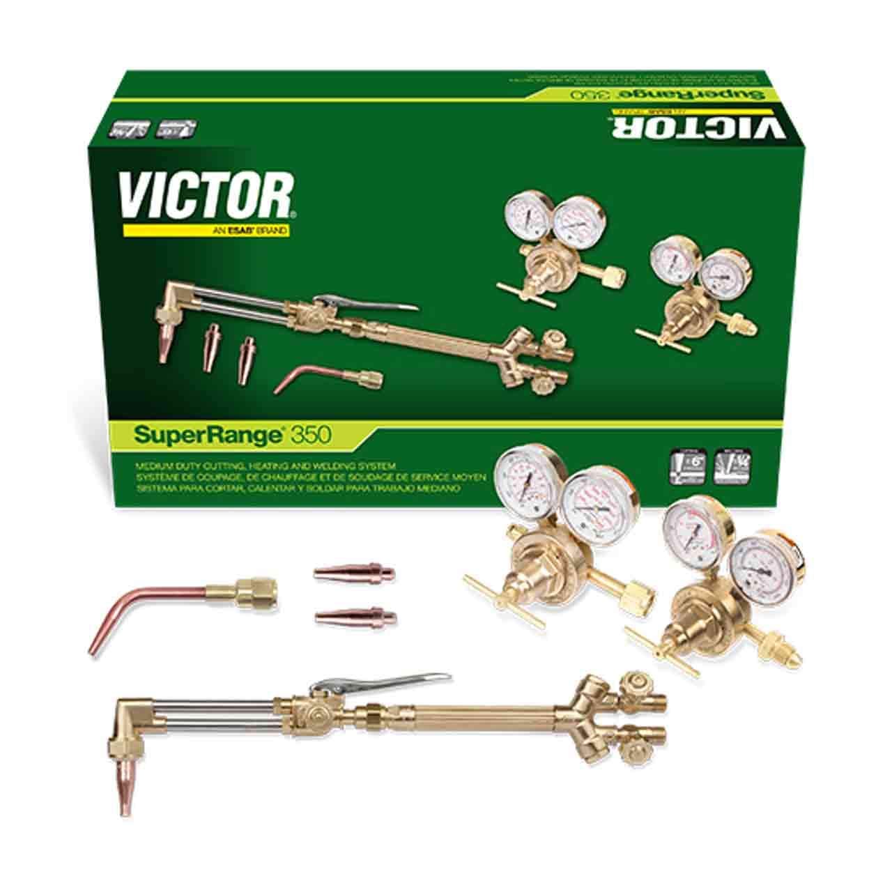 Victor 0384-2696 Super Range 350 Cutting Torch with Regulator O