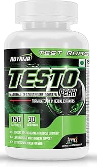 NutriJa Testo Peak 150 Capsules (Pack of 2)