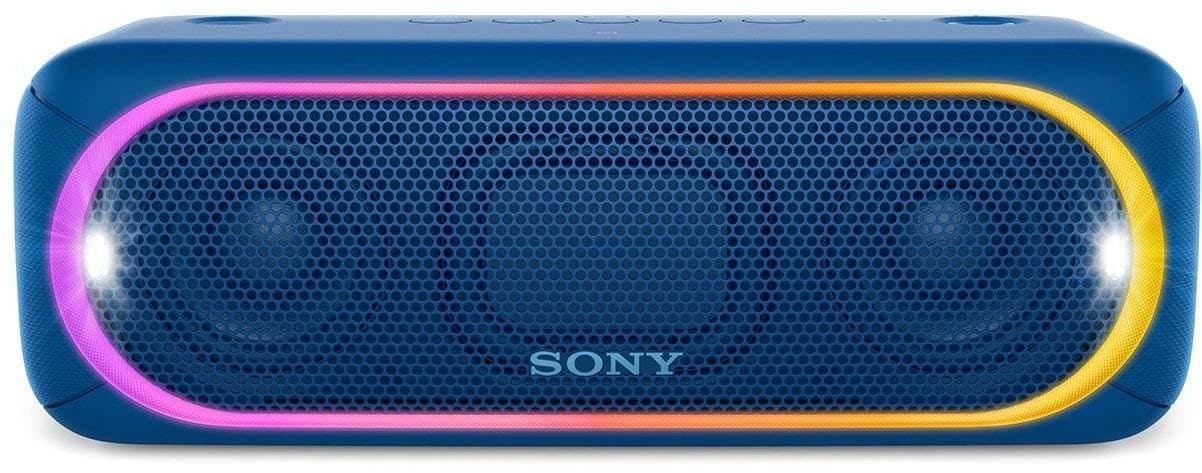 Sony SRS-XB30/LC-IN5 1.0 Channel Wireless Bluetooth Portable Speaker (Blue)