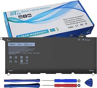 Bituli PW23Y Battery for Dell XPS 13 9360 3-9360-D1605G 13-9360-D1605T 13-936...