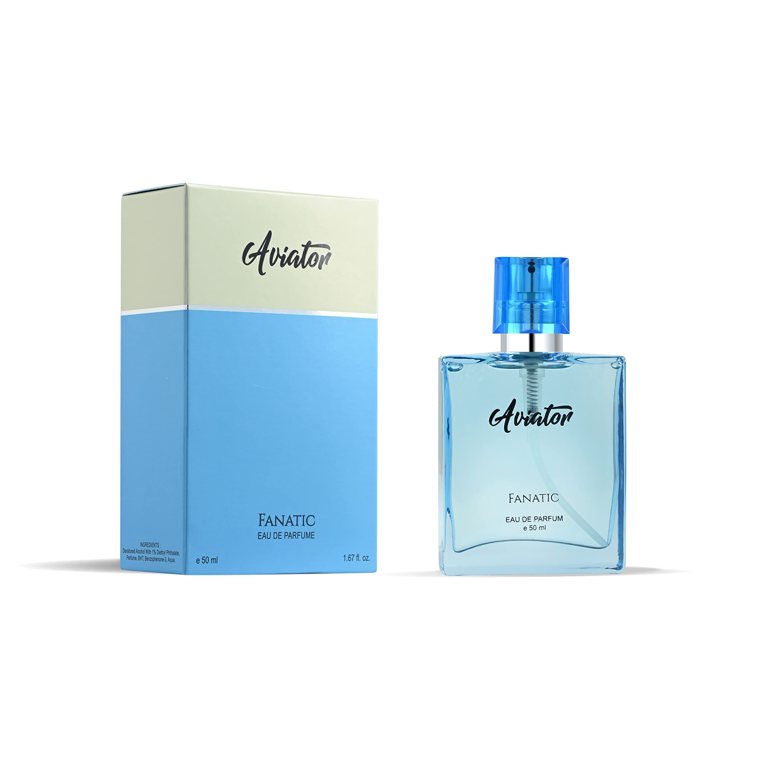 FANATIC Aviator Perfume | 100ml Eau De Parfum | Long Lasting Fresh & Masculine Luxury Fragrance for Men | Premium Everyday