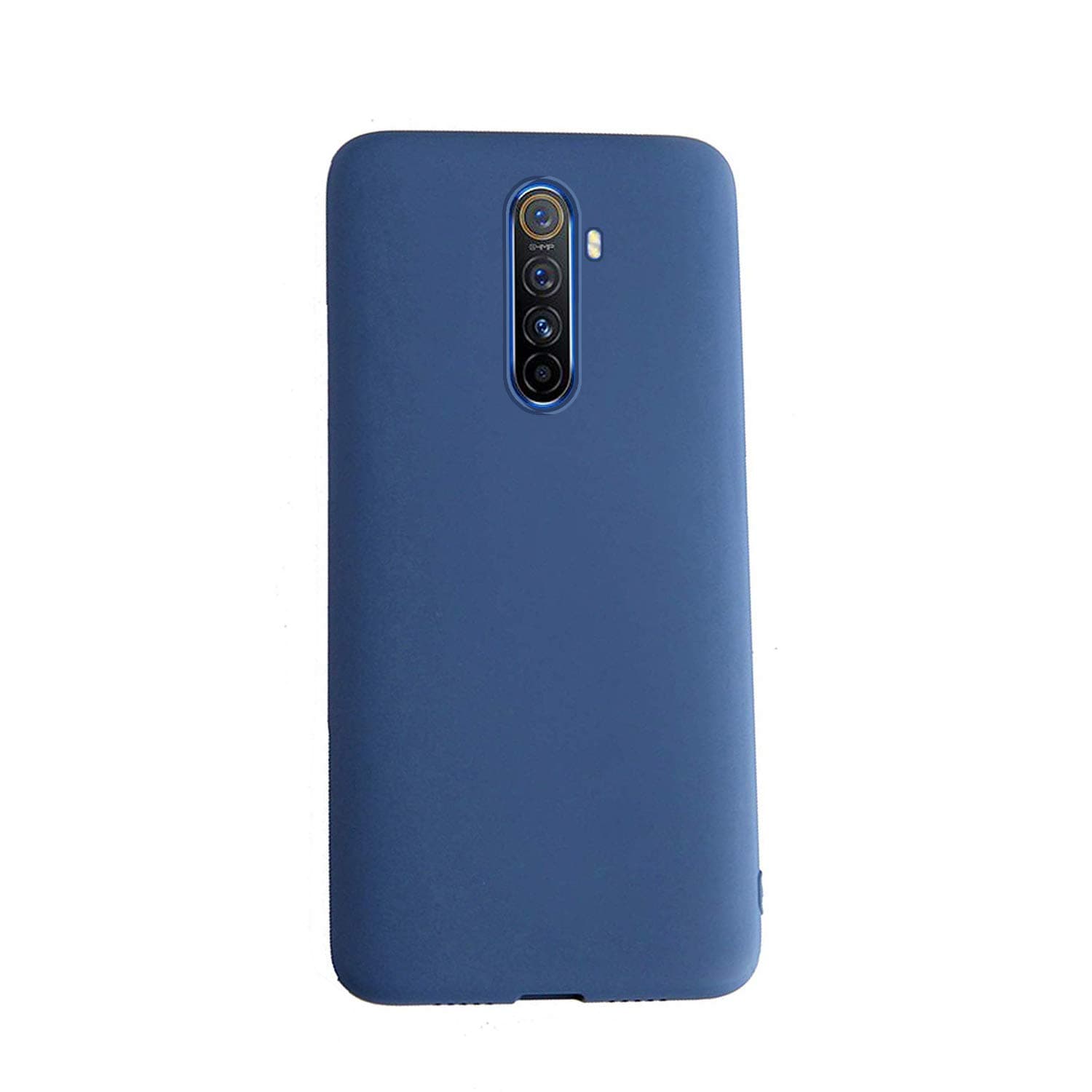 Henxunton Case for Realme X2 Pro, Slim Soft Liquid silicone Case Flexible Silicone Cover for Realme X2 Pro Smartphone(Blue)