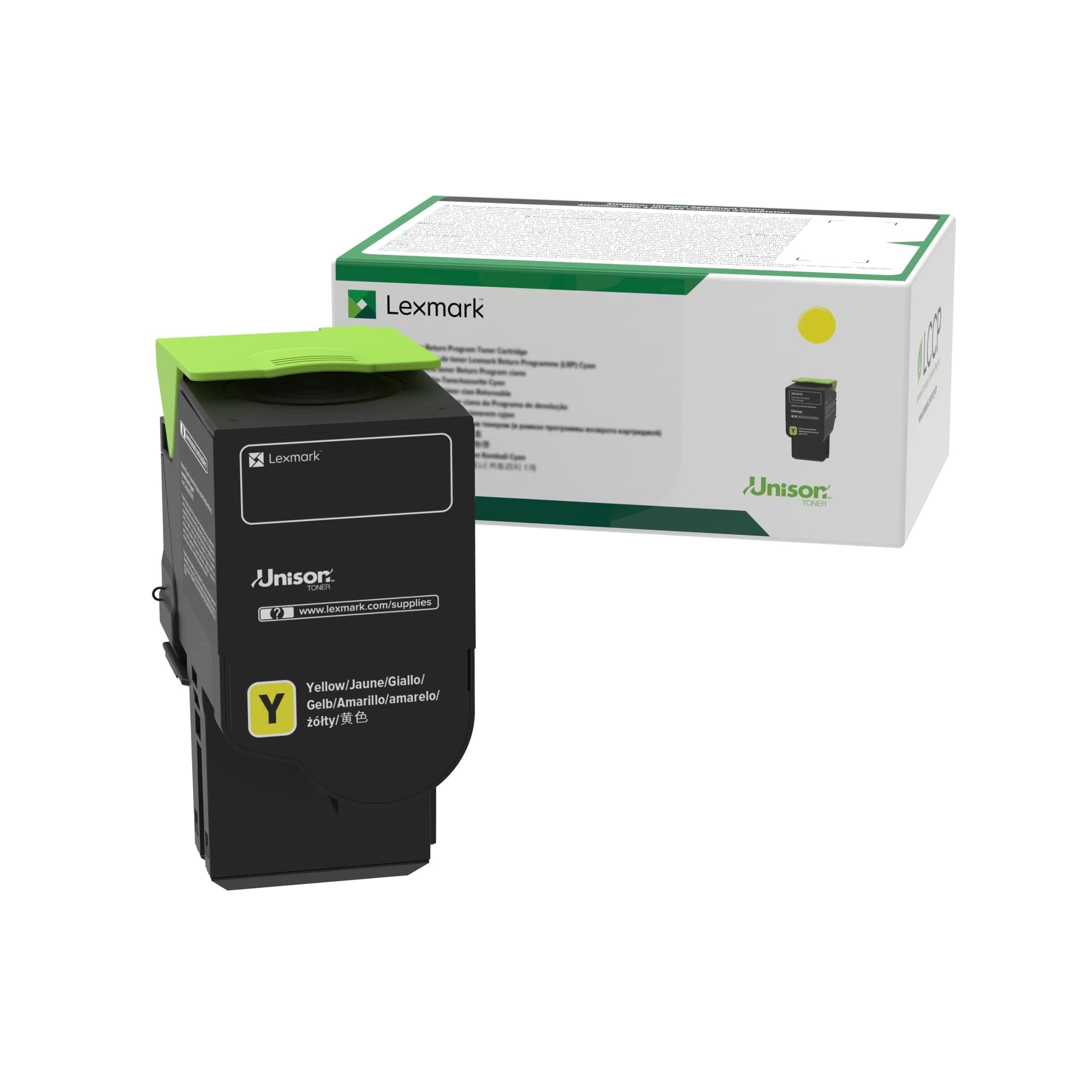 Lexmark Unison Original Toner Cartridge - Yellow