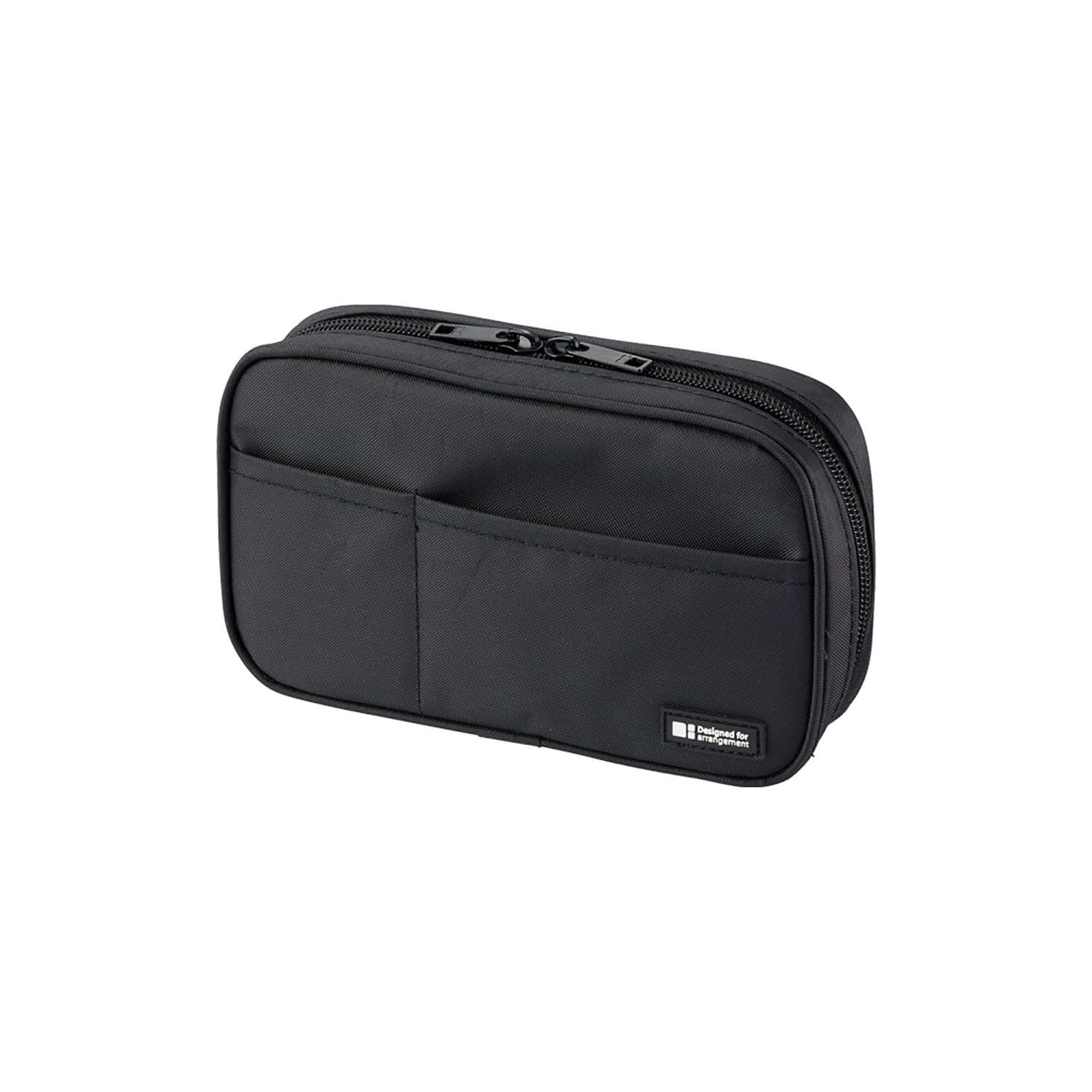 Pen Case, Jet Black, 4.7 x 7.9 inches (A7551-124)