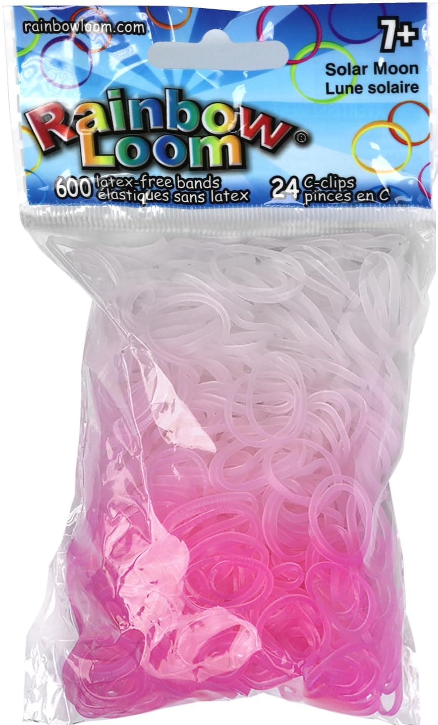 NEW Original Rainbow Loom- Colour Changing Bands-Solar Moon UV