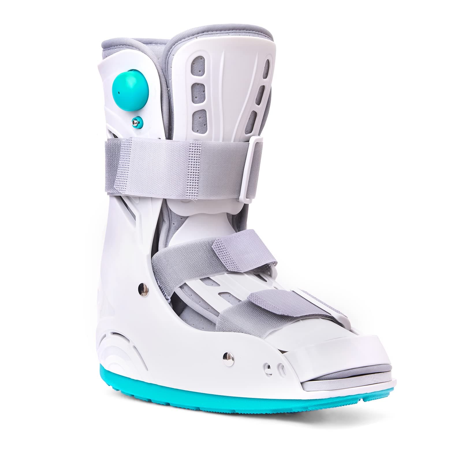 Walker Fracture Boot Air Cam Walker Brace Inflatable Walking Boot for Achilles Tendon Surgery, Acute Ankle Sprains, Broken Toe Foot, Post Op Care (Manual Inflation, L)