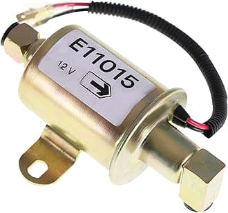 waltyotur E11015 Electrical Fuel Pump 149-2620 A029F887 A047N929 Replacement for Onan Cummins HGJAA HGJAB HGJAC HGJAE HGJAF 5500 5.5KW Gas Generator Marquis Gold Rialta RV 5500 EVAP Motor Set