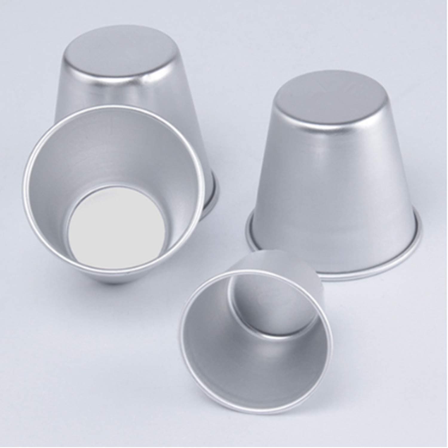 10 Pack Pudding Moulds/Chocolate Molten Pans/Western Cake Cup Mold/Raspberry Souffle Pot/Brownies Tumblers Popovers Brownies Mold