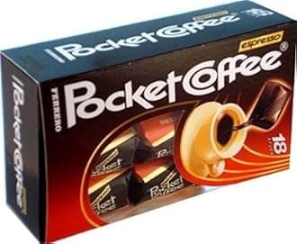 Ferrero Pocket Coffee Espresso Chocolates (18 Pieces)