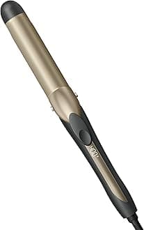 Conair INFINITIPRO Tourmaline Ceramic 1 1/4-inch Curling Iron, 1 1/4-inch Digital Curling Iron, 1 ¼ inch barrel produces loose curls – for use on medium and long hair