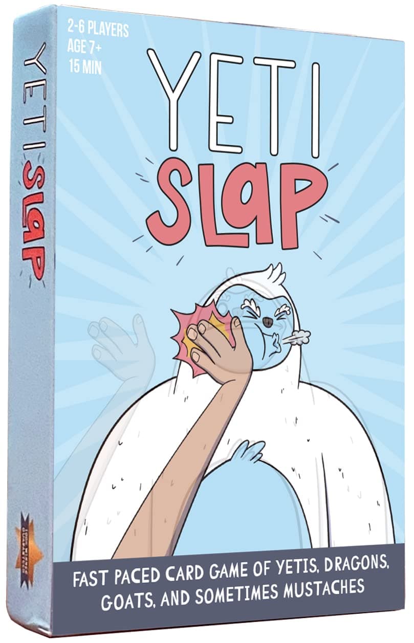 Yeti Slap - Hilarious and Competitive Card Game with Yetis, Best Card Games for Families, Adults, Teens, and Kids, Great Gift for Couples, 2-6 Players