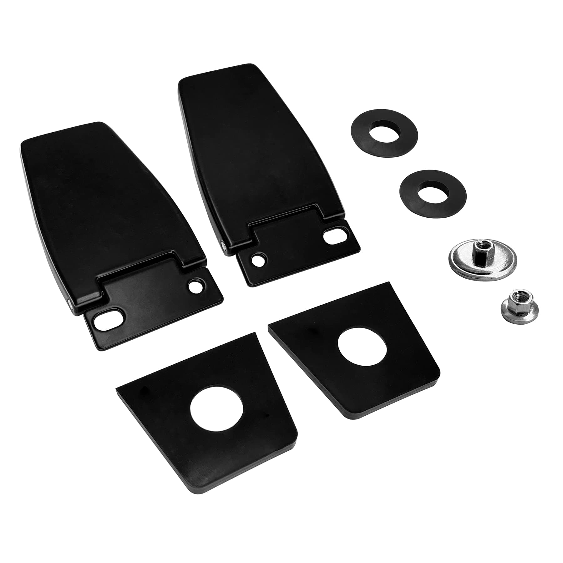 ATRACYPART Rear Window Hinge Set Liftgate Glass Hinge Set Right & Left | Replacement for 1987-1995, 1997-2006 Jeep Wrangler | Replace OE#: 926-119, 5013722AA, 5013723AA